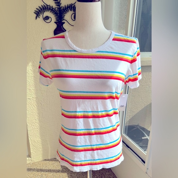 Host Pick🎉 Striped Top by BP. - Picture 1 of 6